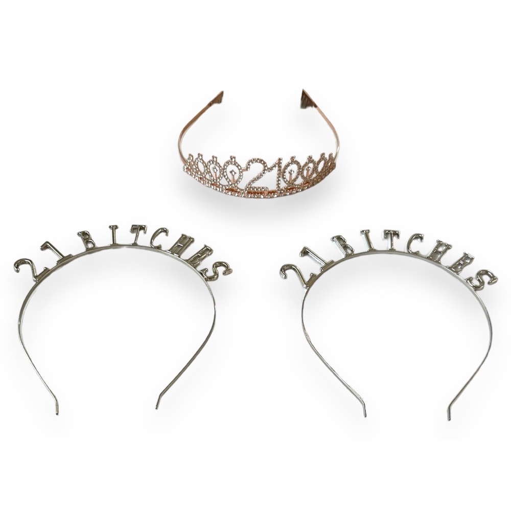 21st Birthday headband